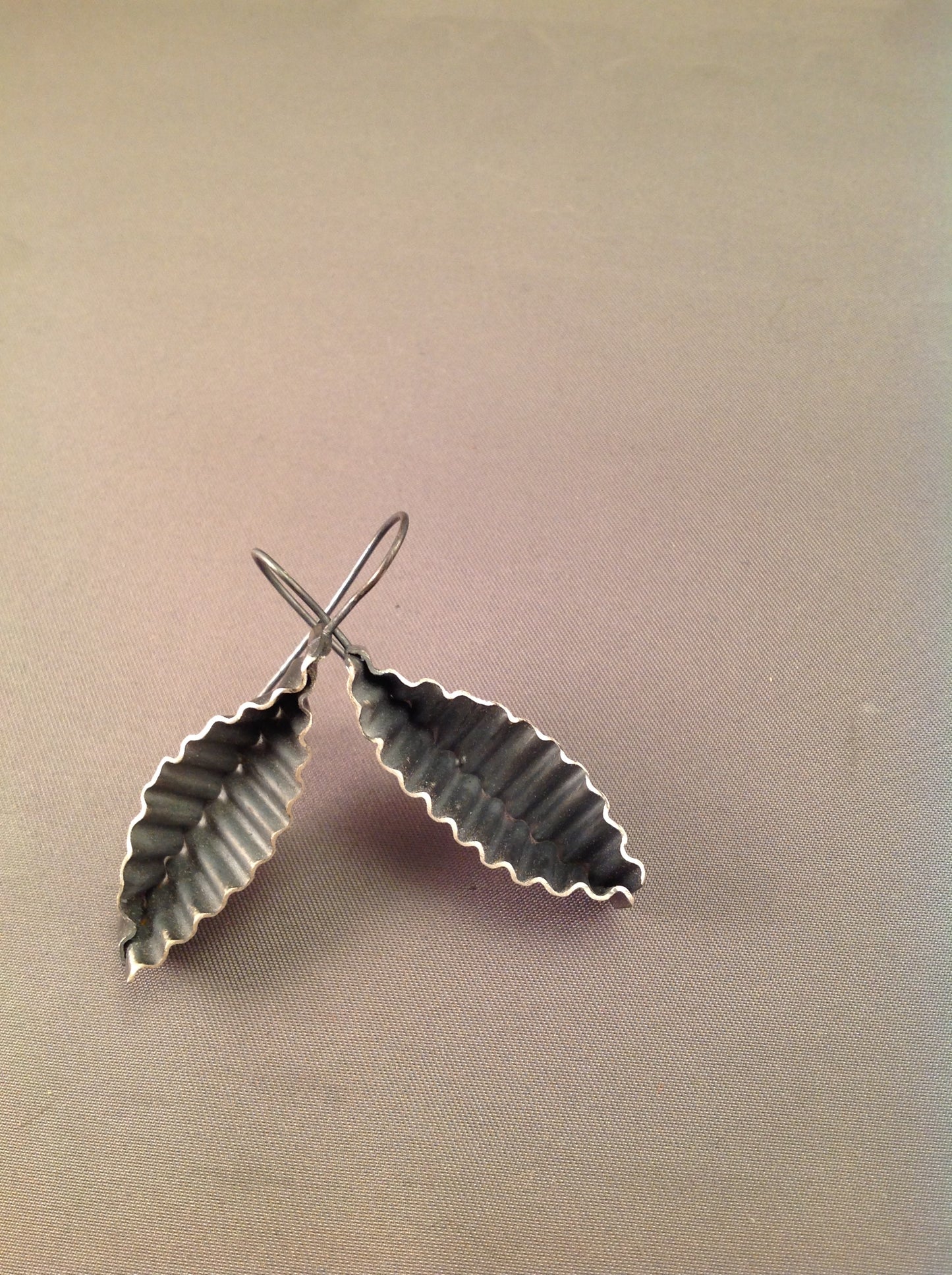 Pleated Pod Earrings