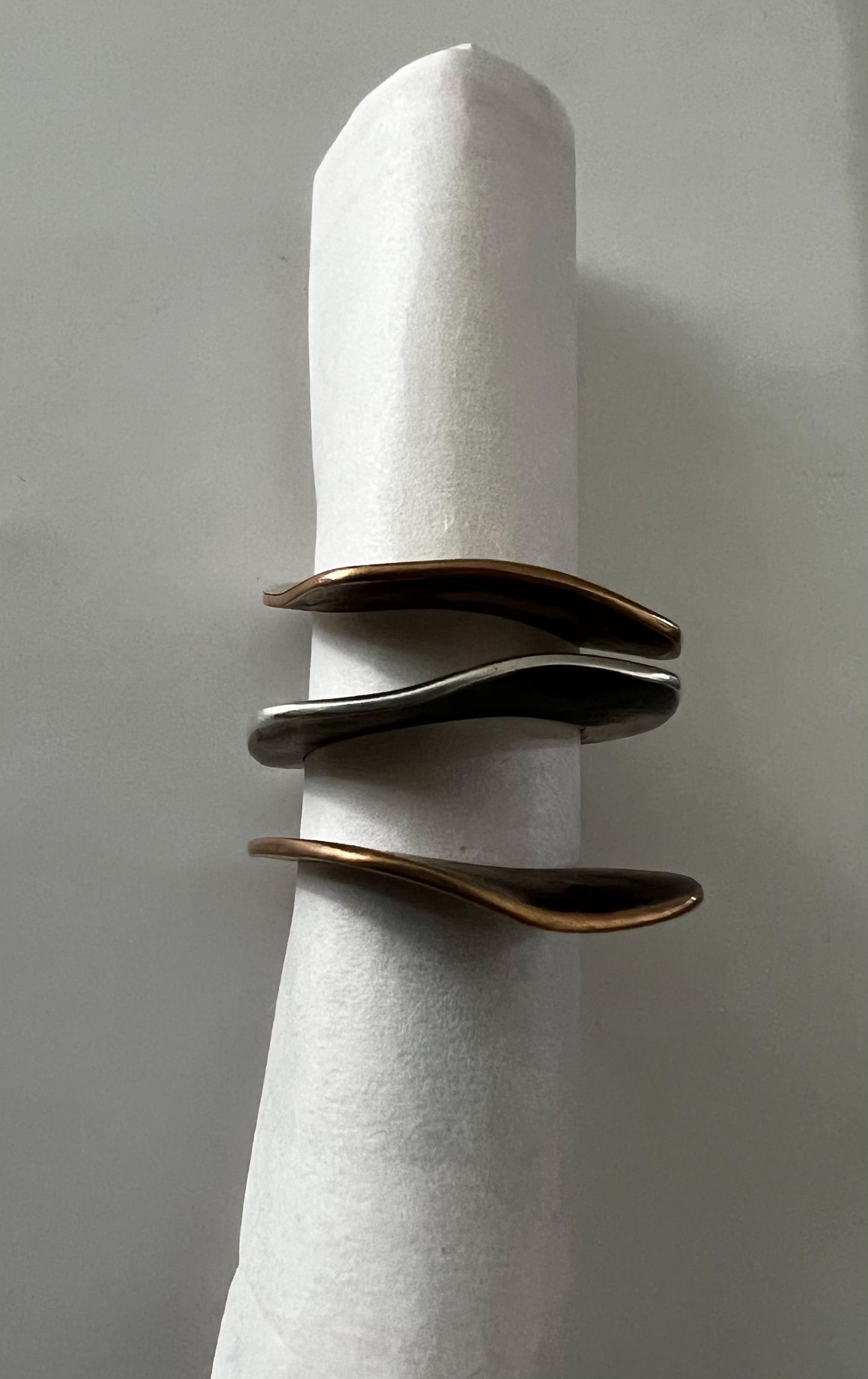 Fire and Water Stacking Rings