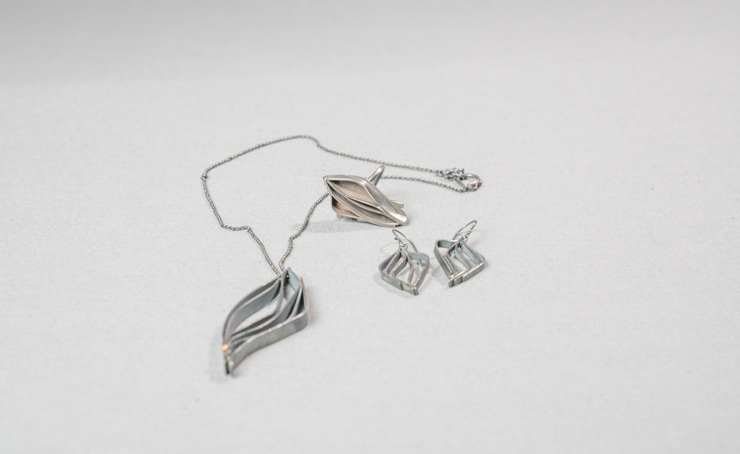 Fire and Water Ring (Necklace and Earrings on separate page)