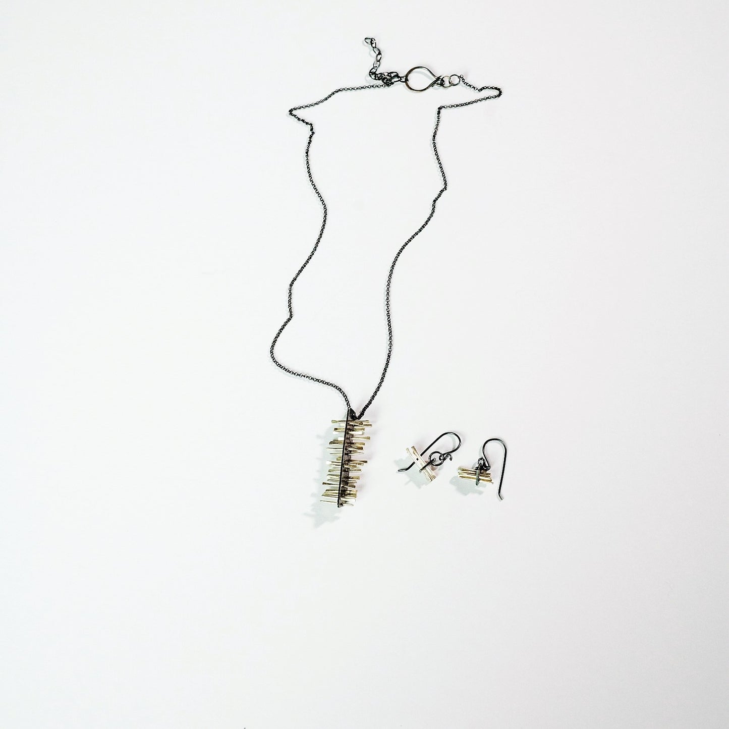 Tiny Connections Necklace and Earrings